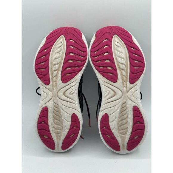 ASICS Novablast+ Running Shoes Women's 7.5 Black Green - Picture 8 of 10